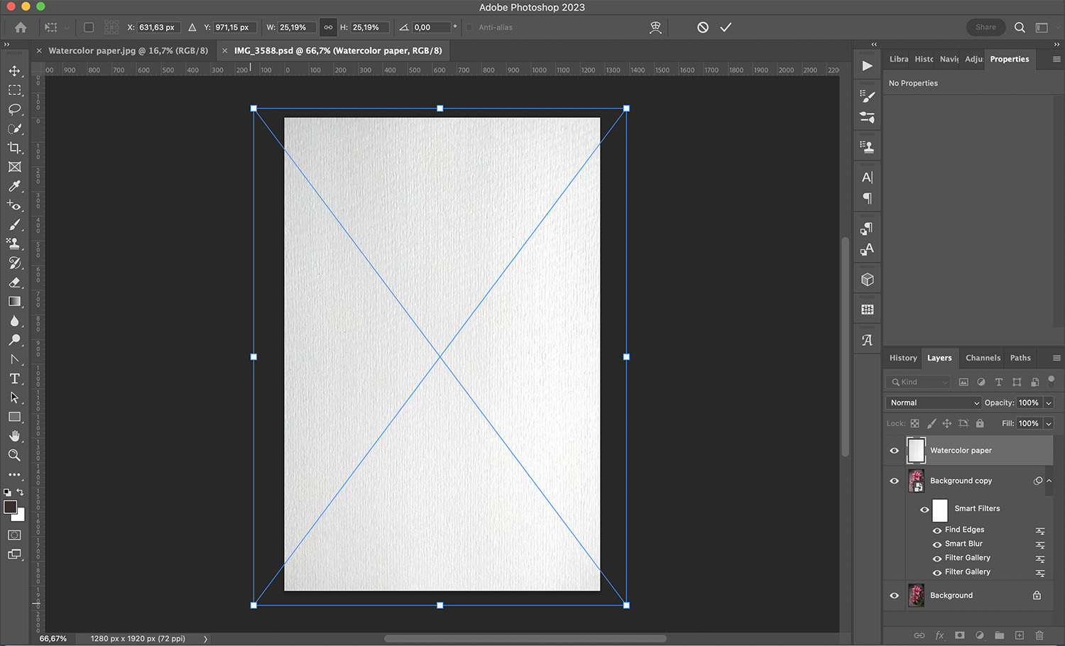 How to create a watercolor effect in Photoshop