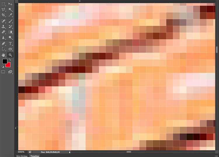 Pixel grid - How to Understand Pixels, Resolution, and Resize Your in Photoshop Correctly